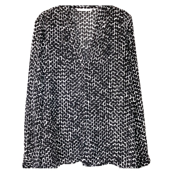 Black and White Blouse - Picture 1 of 4